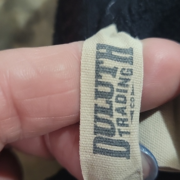 Duluth Trading Company Red and Black Plaid Pullover - Picture 3 of 5